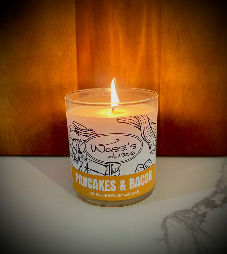 Wassi’s Single Wick Candle - Pancakes & Bacon
